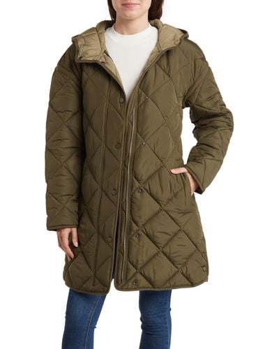 Lucky Brand Brand New Camo Hooded Puffer Coat - Sz L Green Size L - $43 New  With Tags - From Nikki