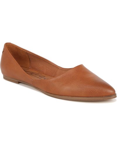 Zodiac Hill Pointed Toe Flat - Brown