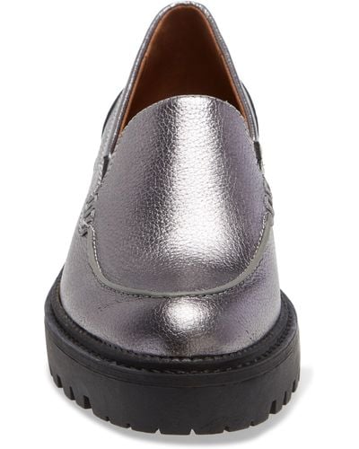 Caslon Millany Loafer In Pewter Metallic At Nordstrom Rack