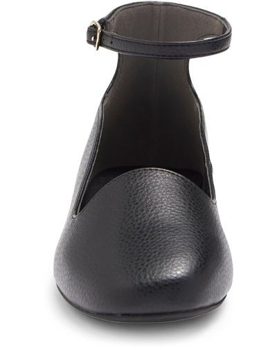 BC Footwear Found You Ankle Strap Flat In Black Faux Leather At Nordstrom Rack