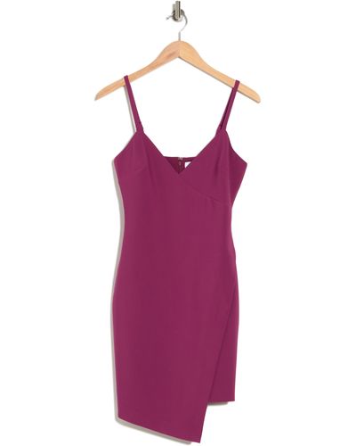 Likely Razza Asymmetrical Cocktail Dress In Magenta Purple At Nordstrom Rack
