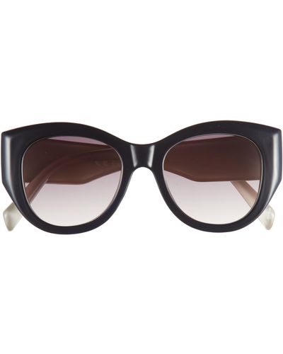 Vince Camuto Gradient Cat Eye Sunglasses - Brown