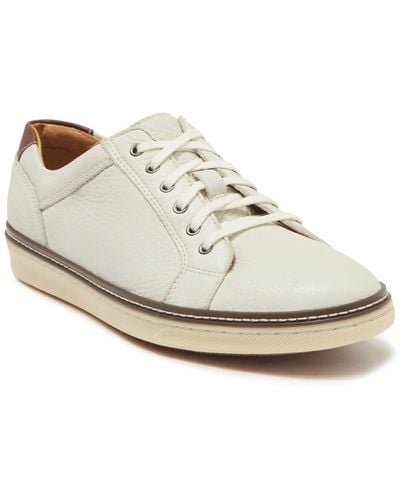 Johnston & Murphy Colby Lace To Toe Sneaker - White