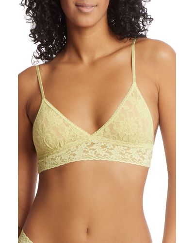Hanky Panky Signature Lace Padded Bralette - Green