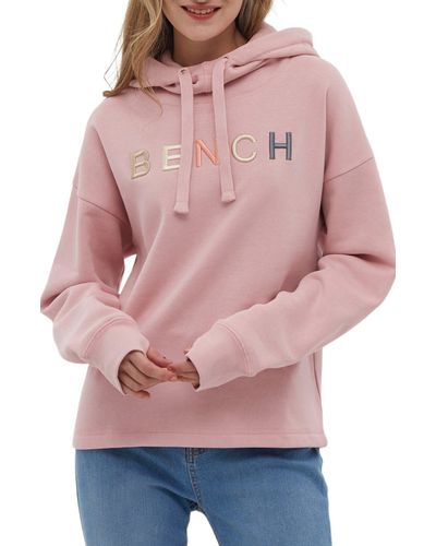 Bench Ioni Logo Hoodie - Pink