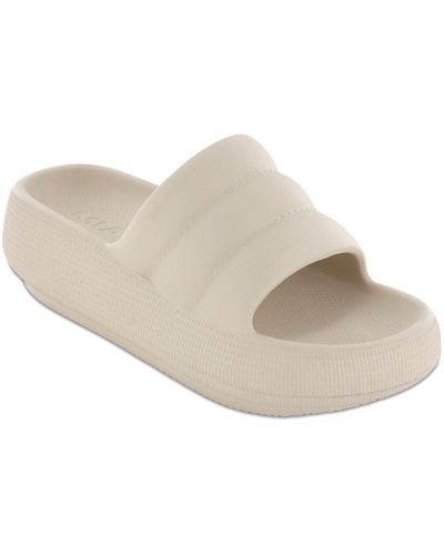 MIA Kandy Waterproof Slide Al At Nordstrom - White