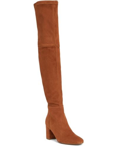 Aquatalia Barbera Tall Shaft Boot In Bronze At Nordstrom Rack - Brown