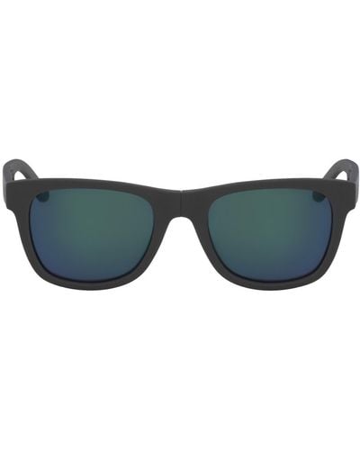 Lacoste 52mm Foldable Retro Frame Sunglasses - Multicolor