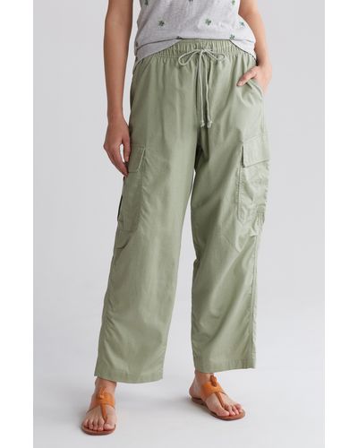 Lucky Brand Cotton & ® Lyocell Cargo Pants - Green