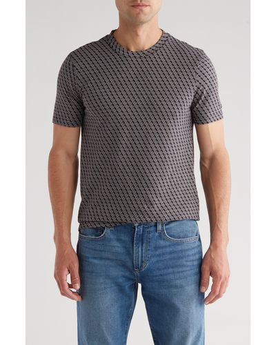 Abound Jacquard Knit T-shirt - Gray