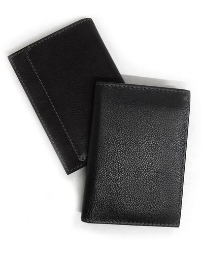 Boconi Trifold Wallet - Black