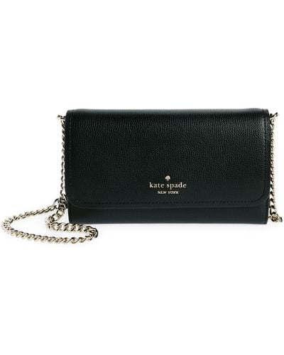 Kate Spade Cameron Wallet On A Chain - Black