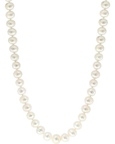 Effy Sterling Silver 10mm Freshwater Pearl Necklace - White
