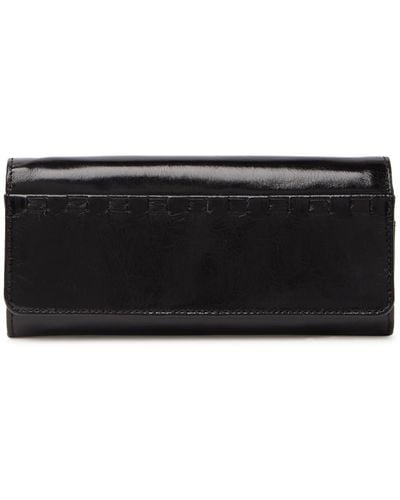 Hobo International Rider Leather Wallet - Black