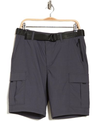 DKNY Jumel Tech Cargo Shorts - Gray