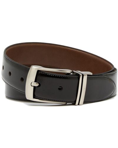 Boconi Reversible Leather Belt - Brown