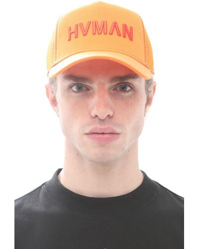 HVMAN Logo Trucker Hat - Black