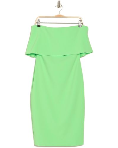Likely Driggs Strapless Dress In Pistachio At Nordstrom Rack - Green