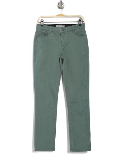 Wit & Wisdom Ab Solution Straight Leg Jeans In Blue Spruce At Nordstrom Rack