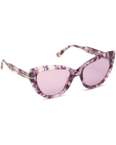 Tom Ford 55mm Cat Eye Sunglasses - Pink