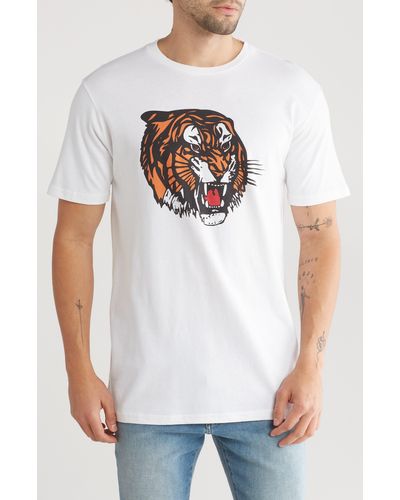 American Needle Chicago Tigers Graphic T-shirt - White