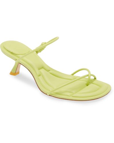 ONCEPT Sydney Rolled Strap Sandal - Yellow