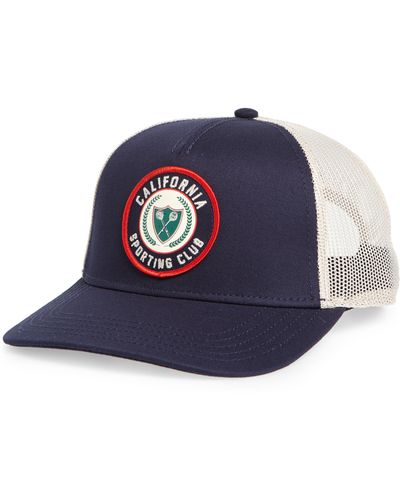 American Needle Valin Cali Trucker Hat - Blue