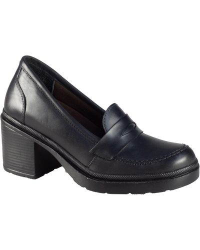 Sandro Moscoloni Penny Loafer Pump - Black