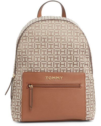 Tommy Hilfiger Alexis Ii Dome Backpack - Natural