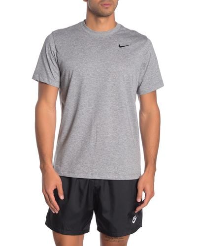 Nike Dri-fit Training T-shirt - Gray