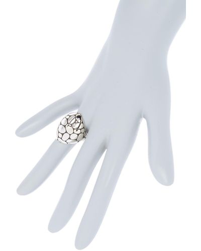 John Hardy Sterling Silver Kali Marquise Dome Ring - White
