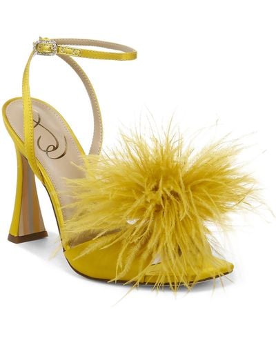 Sam Edelman Leon Ankle Strap Sandal - Yellow