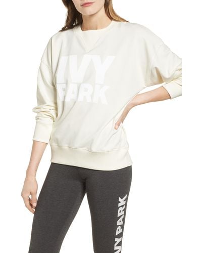 Ivy Park Logo Sweatshirt - White