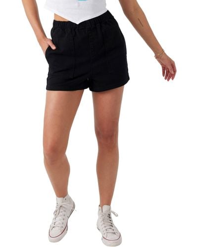 O'neill Sportswear Sonnet Patch Pocket Denim Shorts - Black