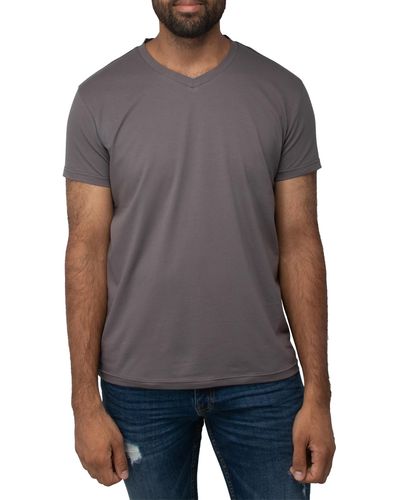 Xray Jeans V-neck Flex T-shirt - Gray