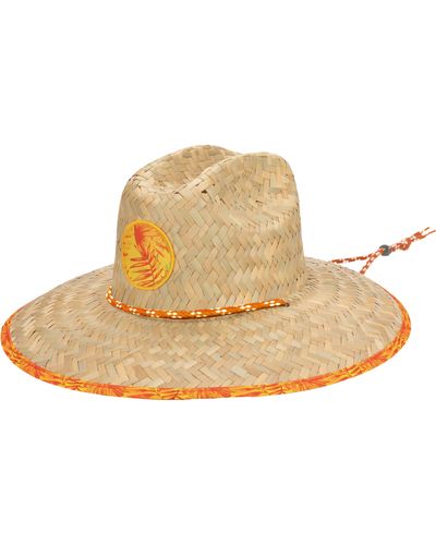 San Diego Hat Rush Straw Cattleman Crease Sun Hat - Natural