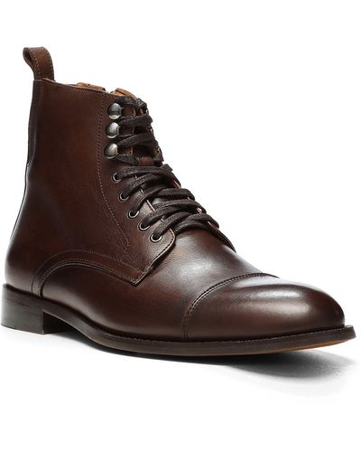 Donald J Pliner Dawsy Leather Boot - Brown