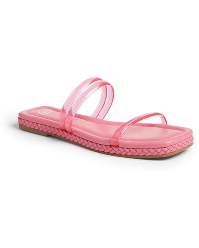 BP. Viola Braided Slide Sandal - Pink