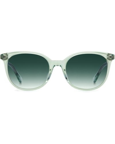 Kate Spade Andrua 51mm Gradient Square Sunglasses - Green