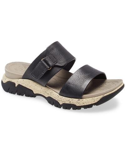 Bionica Nisha Slide Sandal - Black