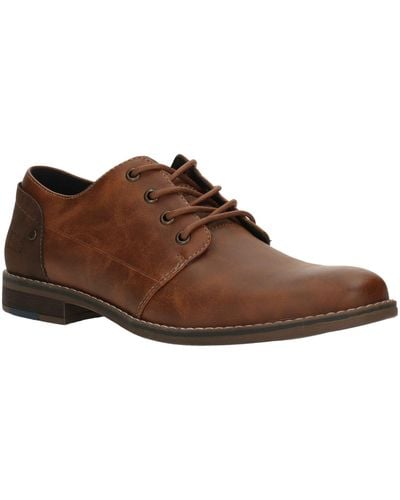 Bullboxer Faux Leather Derby - Brown