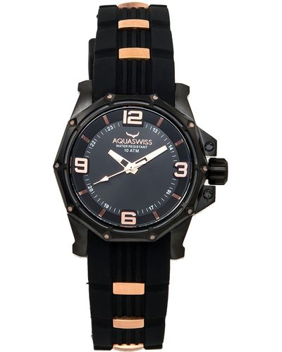 Aquaswiss Vessel M Watch - Black
