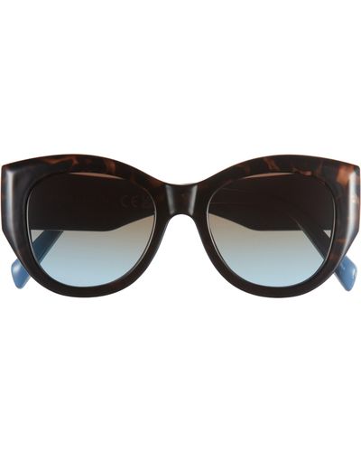 Vince Camuto Gradient Cat Eye Sunglasses - Black