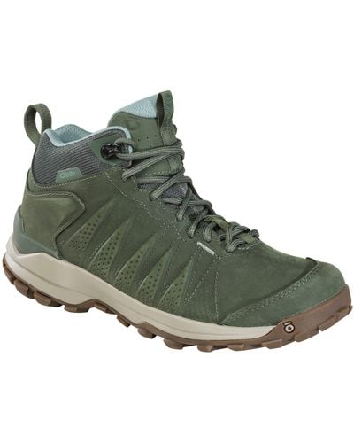 Obōz Sypes Mid B-dry Hiking Sneaker - Green