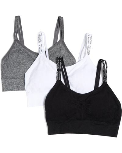 Nautica, Intimates & Sleepwear, Nwt Nautica Pack Of 2 Grey And Navy Bra  Full Support A34