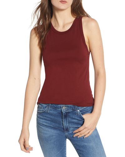 AG Jeans Lexi Tank - Red