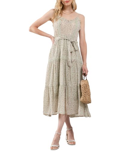 Blu Pepper Textured Stripe T-Shirt Dress main image 0
