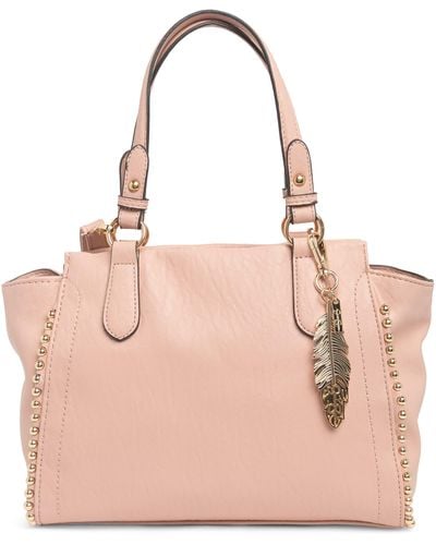 Jessica Simpson Camille Satchel Handbag In Powder Blush At Nordstrom Rack - Pink