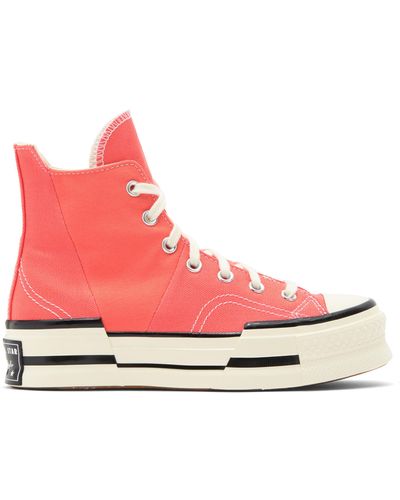 Converse Chuck Taylor® All Star® 70 Plus High Top Platform Sneaker - Pink