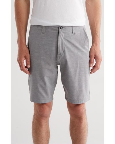 Volcom Kaution Hybrid Shorts - Gray